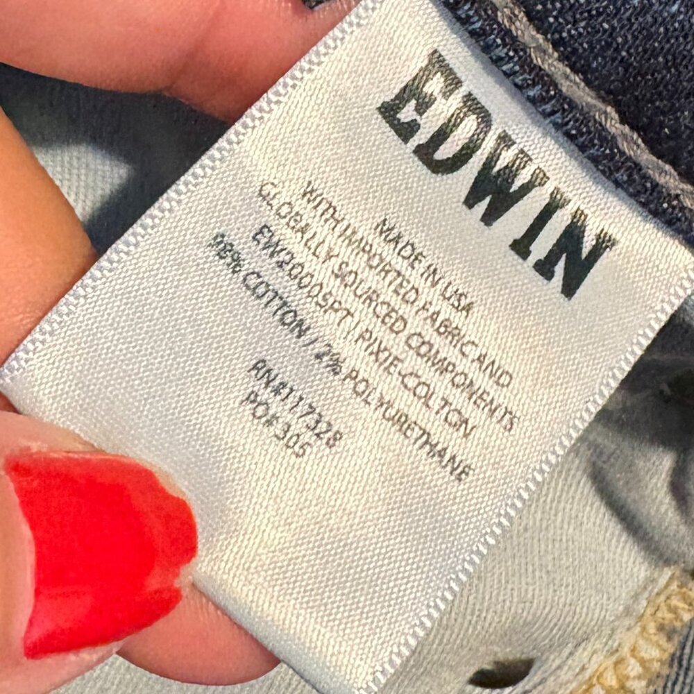 Edwin Pixie Mid Rise Skinny jeans - Picture 6 of 6